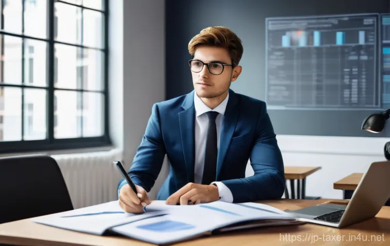 세무사 공부 포기하지 않는 법 - **Prompt:** A vibrant, well-organized study space, bathed in natural light. A young adult (male or f...
