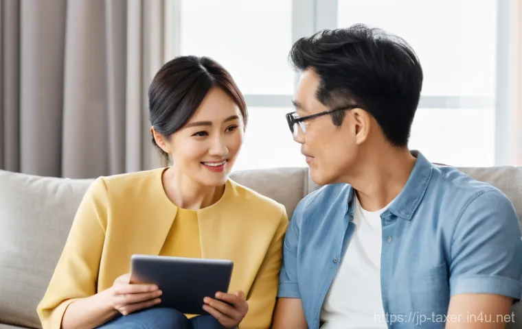 세무사와 세금 환급 서비스 - **Prompt 2: Effortless e-Tax Filing at Home**
A cheerful Japanese man in his late 30s, wearing a... 세무사와 세금 환급 서비스 - **Prompt 2: Effortless e-Tax Filing at Home**
A cheerful Japanese man in his late 30s, wearing a...