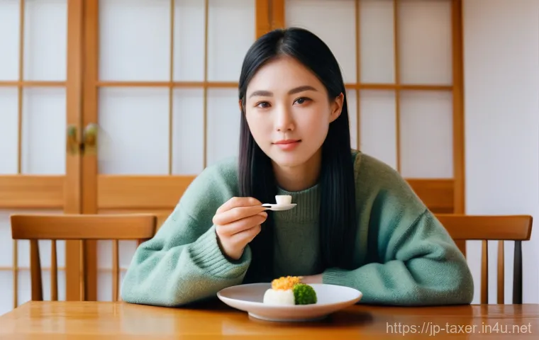 세무사 시험일 아침 루틴 - **Prompt 1: Serene Exam Morning Breakfast**
    "A studious young Japanese woman in her early 20s, w...