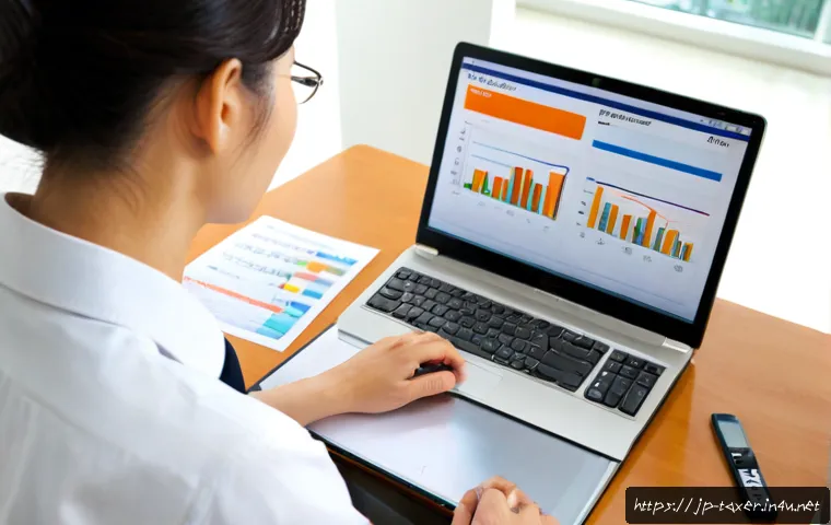 세무사와 소득세 신고 - Photorealistic Japanese tax accountant consulting an adult client about income tax filing in a brigh...